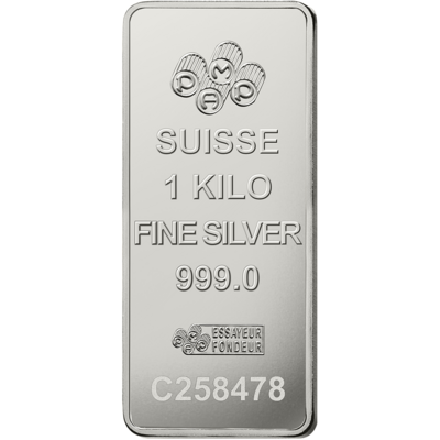 Silver bar 1 Kg